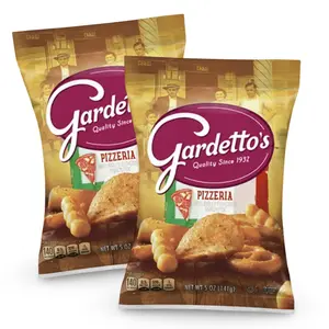 Gardetto's Pizzeria Snack Mix - Salted, Savory, Seasoned Pretzels with Flour Base, 5.5 Oz Snack Packs, 2x Bags