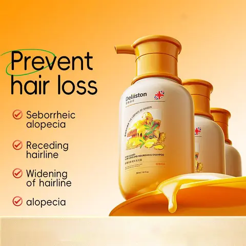 Biotin-Rich Shampoo & Conditioner Set - 300g Alcohol-Free, Color-Protective Anti-Frizz Haircare for Adults, Daily Nourishing Solution for Dry, Weak Hair