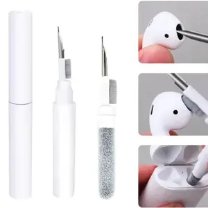 Bluetooth Earbuds Cleaning Tool Kit for AirPods Pro – 3-in-1 Brush Pen Cleaner for Earphones & Charging Case (1–3PCS)