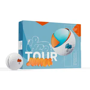 Vice Golf Vice Tour Junior Balls - 2-Piece Construction with Low Compression Core & Surlyn Cover for Ages 4-14
