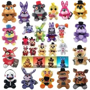 Five Nights at Freddy’s FNAF 8-Inch Plush – Freddy & Foxy Soft Stuffed Toy Collectibles for Gamers