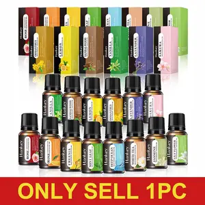 Essential Oil Set for Home Care, Aromatherapy, Diffusers & Humidifiers Gifts, Includes Peppermint, Lavender, Rose & More