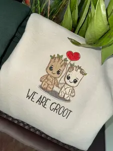 We Are Groot Matching Sweatshirt