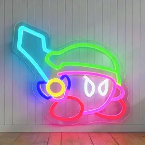 Fruit Power LED Neon Light, Multicolor Vibrant Neon Lights for Kids Room, Gaming Room, Studio, Coffee Shop, Unique Art Decor, Ideal Gift for Home and Festivals