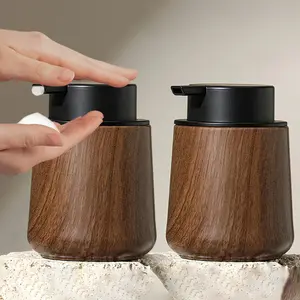 1 pc Soap Dispenser for Bathroom Kitchen Reusable Plastic Hand Sanitizer Dispenser with Durable Structure Home and Commercial Use