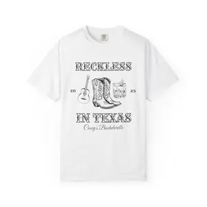 T-shirt vrijgezellenfeest western thema, shirt cowgirl vrijgezellenfeest, land bruid T-shirt, cowboy wilde westen cadeau, zuidwestelijke bruiloft top