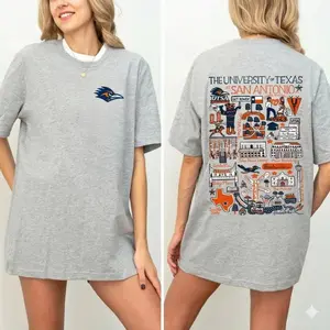 Custom University Hand Sketched Graphic T-Shirt, Sport Grey College Game Day Tee, Vintage Campus Shirt, Cozy Unisex Fan Gift, MB