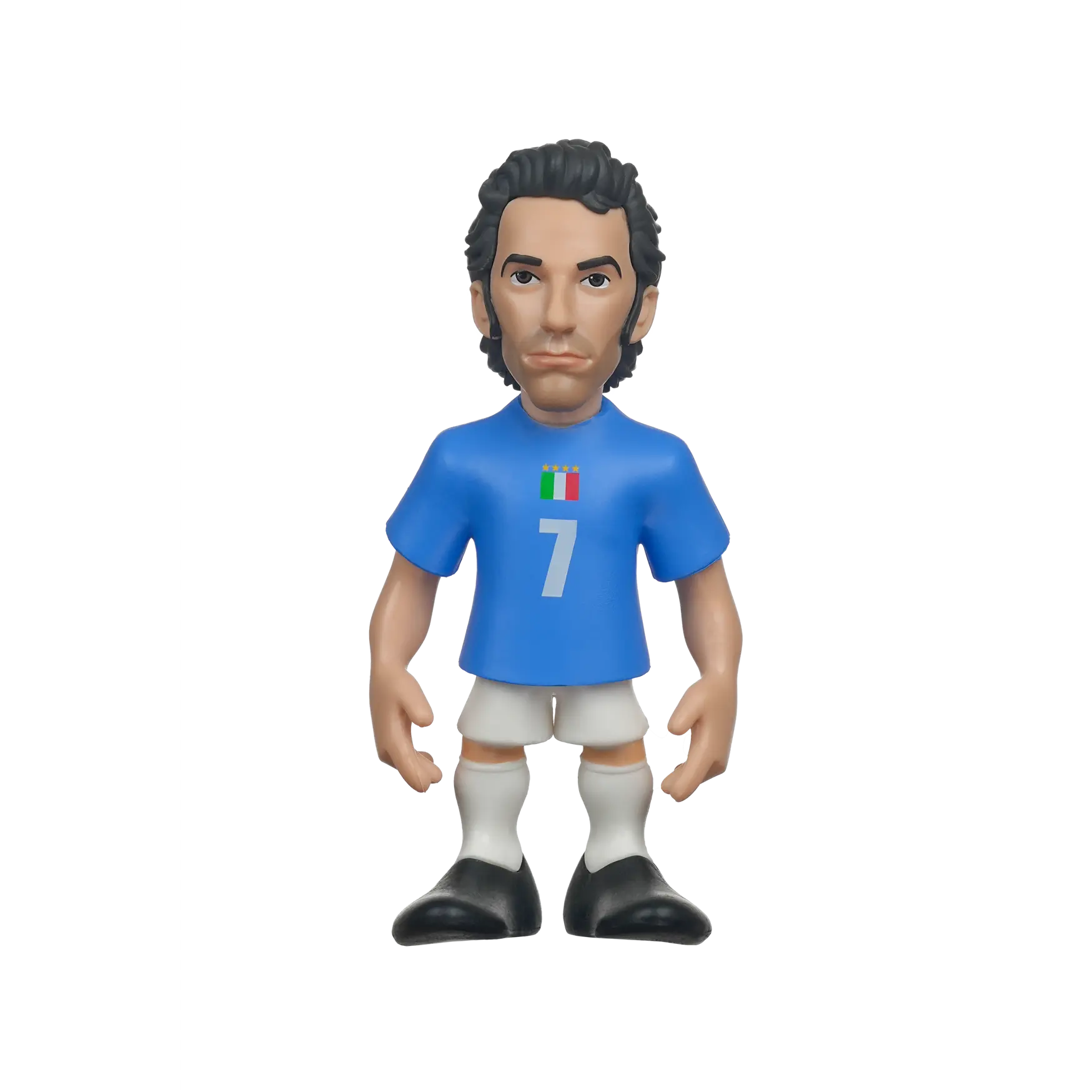 Minix Alessandro Del Piero 12cm Collectible Figurine – Italy & Juventus Kit Options | Officially Licensed Football Star for Fans & Collectors