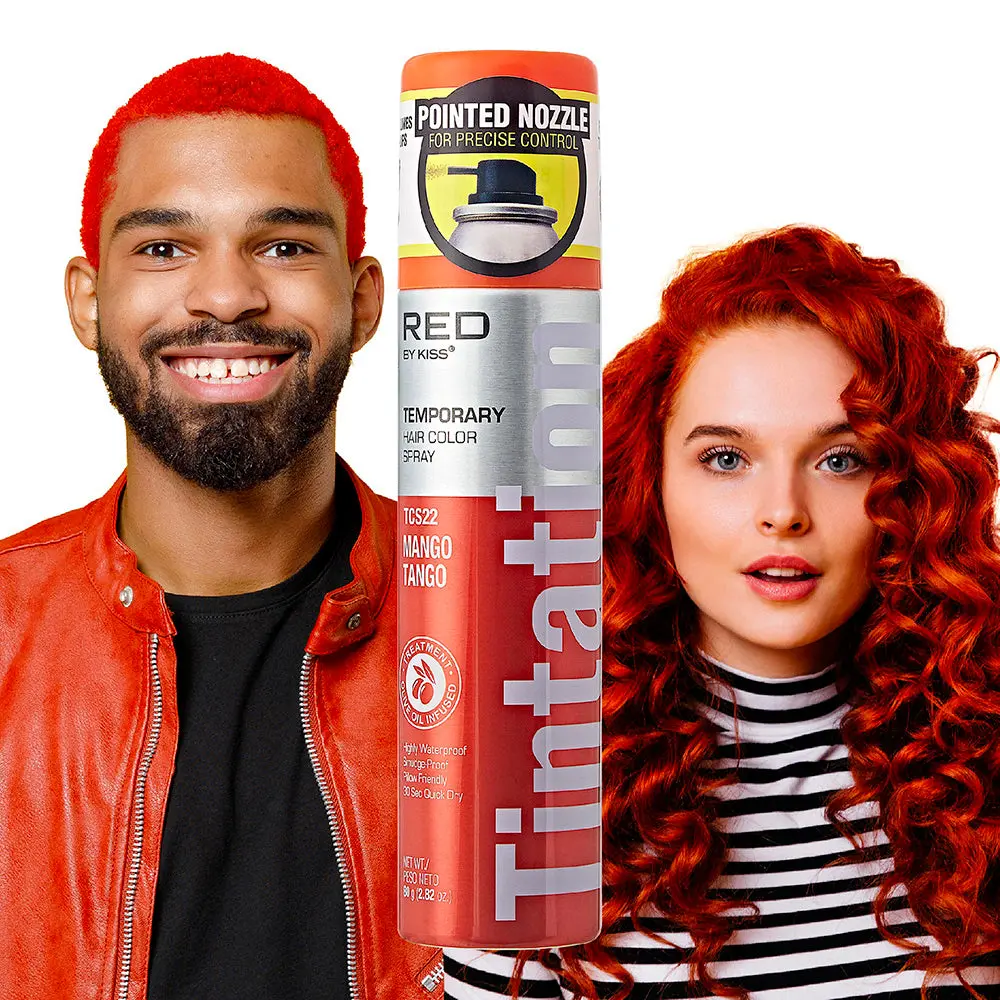 RED by KISS Tintation Color Spray Vibrant Collection - Mango Tango RED by KISS Tintation Color Spray Vibrant Collection - Mango Tango