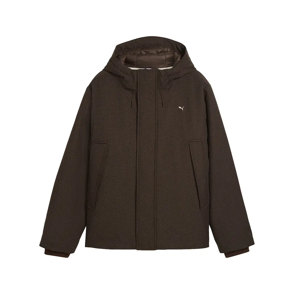 PUMA Mens Select Essentials Mmq Primaloft Down Jacket Athletic Outerwear Casual - Brown PUMA Mens Select Essentials Mmq Primaloft Down Jacket Athletic Outerwear Casual - Brown