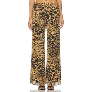 Amanda Uprichard x REVOLVE Mariko Pants in Black & Gold
