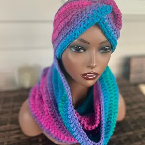 Polo Hooded Cowl and Headband