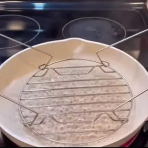 Stainless Steel Steam Rack, Stainless Steel Steamer Rack Type Pressure Cooker Accessories, Multi-Tier and Open Grid Design, Ideal for Home & Commercial Kitchens, Easy-Clean and Space-Saving