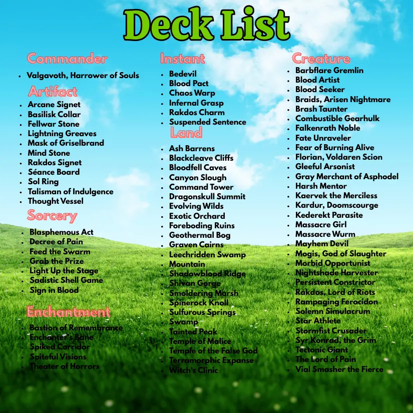 mtg chaos commander deck list MTG: Starter Commander Deck main image 0