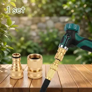 Heavy Duty Solid Brass Hose Quick Connector
