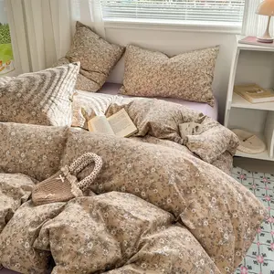3/4pcs Ultra Soft Cloud-Like Twin Layer Bedding Set, Breathable Skin-Friendly, All-Season Use, Lightweight Touch, Home Bedroom Luxury