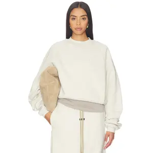 Fear of God ESSENTIALS 90's Raglan Sweatshirt in Oatmeal Heather