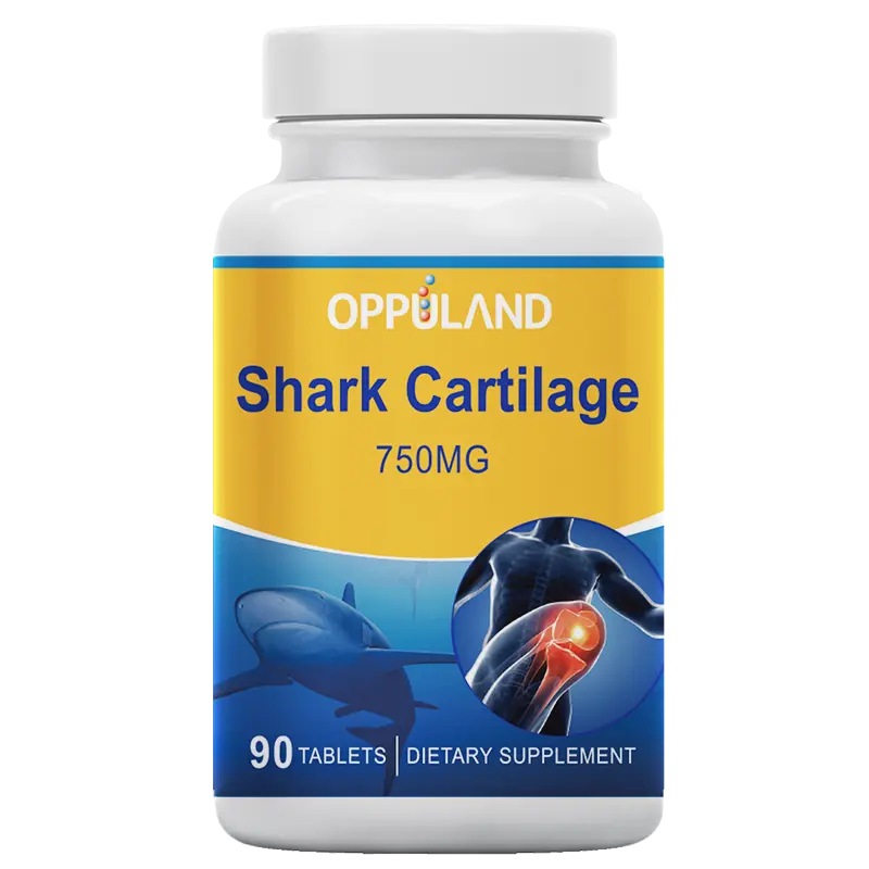 Oppuland Pure Shark Cartilage 750Mg 90ct Support in Joints and Bones Repair | Vision and Eye Health Healthcare Collagen Colagen
