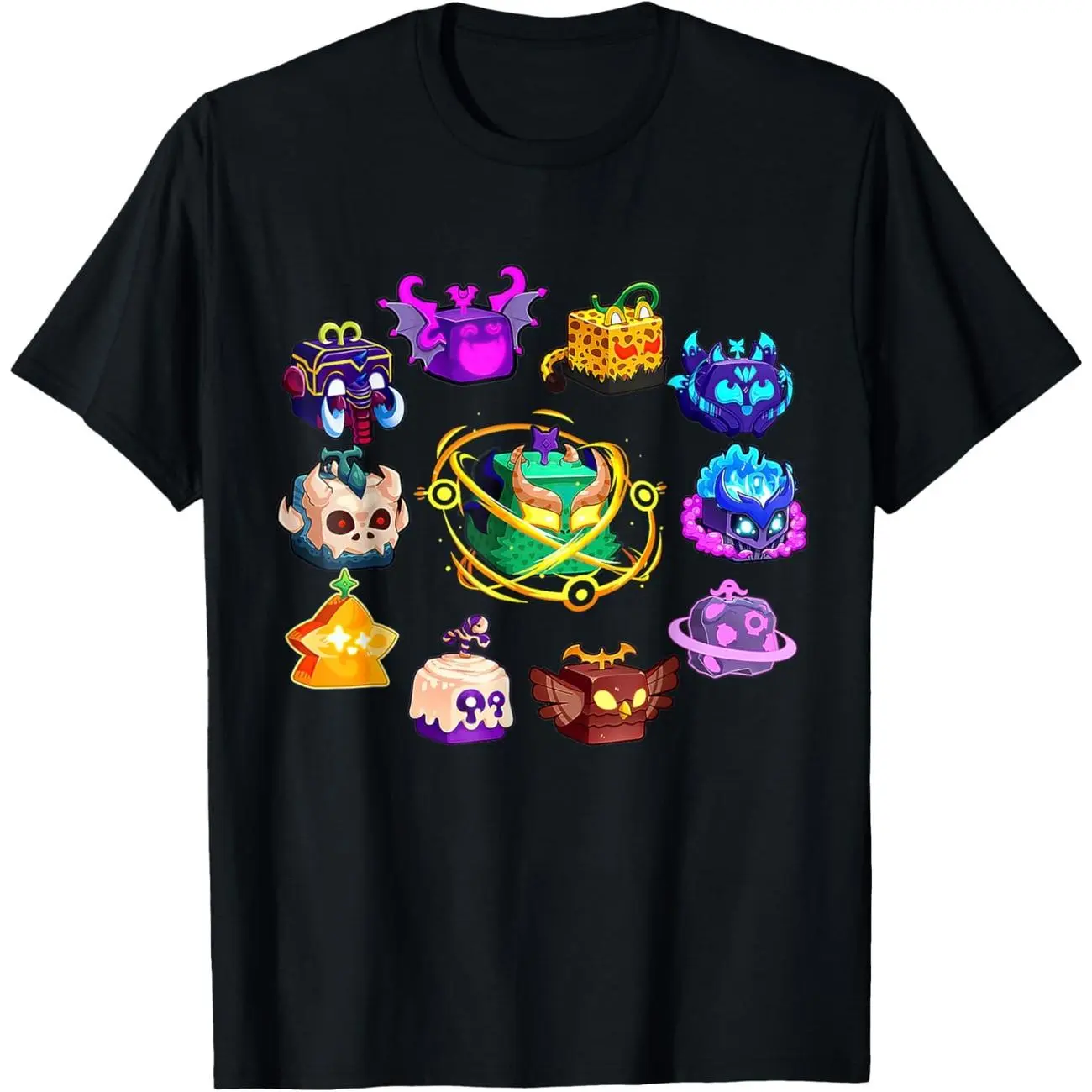 Blox Fruit Round Of Mythicales for Birthday T-Shirt 2RZ
