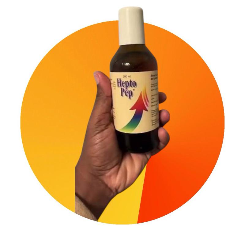 Hepto Pep Multivitamin Supplement 200ml for Support and Health Dietary