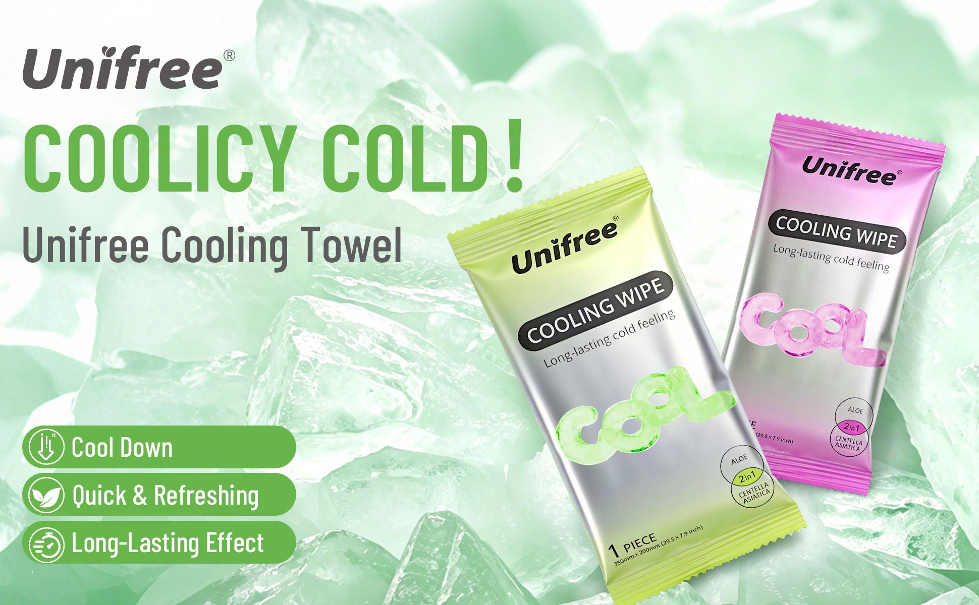 Unifree Cooling Towels & XL Menthol Cooling Wipes, Instant & Long Lasting Cooling Relief for Hot Weather & Summer Heat, Outdoor, Long Drives, Game day & Beach, DealsForYouDays, summerwins
