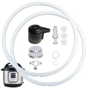 11 count  Accessories for Duo 5, 6 Quart Qt IP-DUO50 IP-DUO60, InstantPot Replacement  Include 2 Sealing Ring, Steam Release Valve, Anti-Block Shield, Float Valve and Gasket