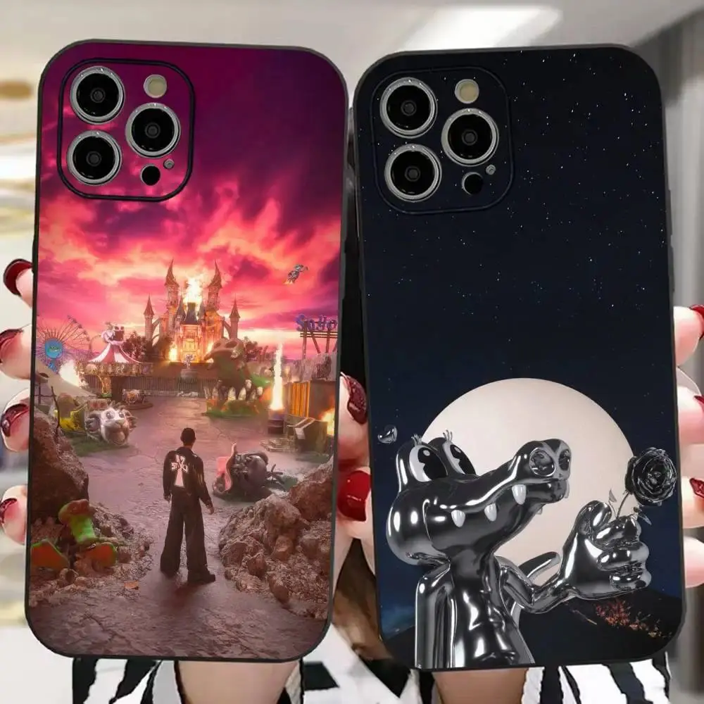 A-Alvaro D-Diaz Coco Singer Phone Case TPU Soft Skin-Friendly Cover for iPhone 11-17 Pro Max/Plus & Samsung Galaxy S23-S25 Music Fan Shockproof Shell