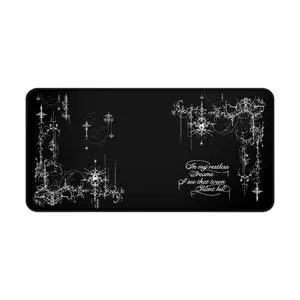 Cybersigilism Desk Mat, Silent Hill Mousepad for Gaming, Computer Desk Accessories, Office Decor, Desk Pad, Large Desk Protector 143