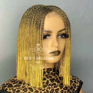 Braided wig Short micro twist