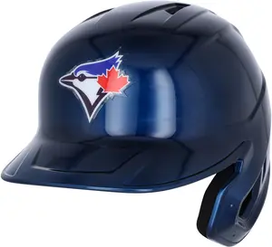 Toronto Blue Jays Fanatics Exclusive Chrome Alternate Rawlings Replica Batting Helmet - Fanatics Authentic Certified