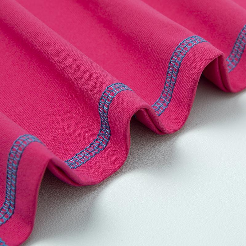 Targeted development five-pack summer women’s quick-dry sports T-shirts featuring contrasting quick-dry designs, short sleeves, elastic breathable fabric, crew neck—ideal for jogging, workouts, fitness, and yoga.