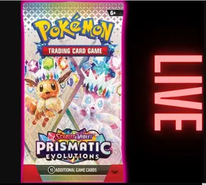 Prismatic Evolutions Booster Pack x5