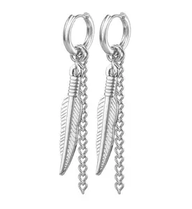 Feather Dangle Earrings