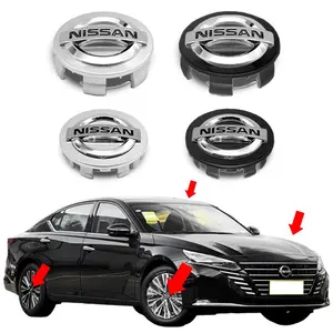 4Pcs 54/60mm Car Wheel Center Hub Caps Rims Cover Accessories For Nissan Nismo Qashqai J11 J10 Patrol Rogue T32 Xtrail Juke 350z