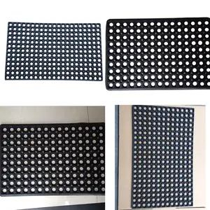 US Non Slip Door Mats Indoor Outdoor Rug Heavy Duty Washable Kitchen Rubber Mat