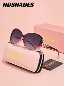 HDSHADES Unisex Charming Full Frame Sunglasses Outdoor-friendly Butterfly Frame Polarized Lenses Polarized Sunglasses UV400