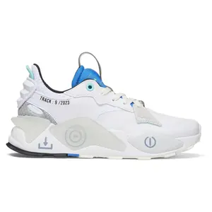 PUMA Mens Rs-Xl Playlist Lace Up Sneakers Shoes Casual - White