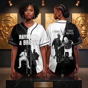 2026 Baseball Jersey, Personalized Concert Tour Shirt, Hip Hop R&B Fan Outfit, Music Merch Gift