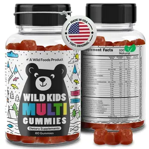 Wild Multi Kids - All-Natural, Nutrient-Rich Multivitamins for Growing Children | 90 Gummies