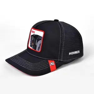Hohner Black Hawk 1 Anacleto Black Trucker Hat