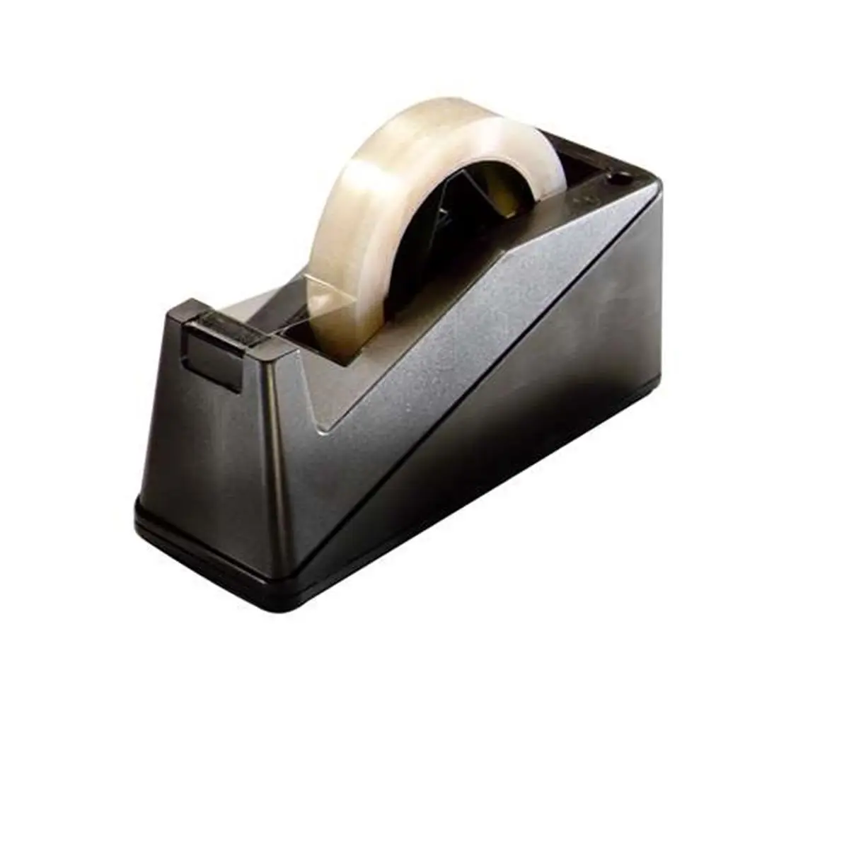 212 MAIN Tartan Single Roll Table Top Tape Dispenser - 1-Handed Operation, Slip-Proof, Weighted Base, One-Handed