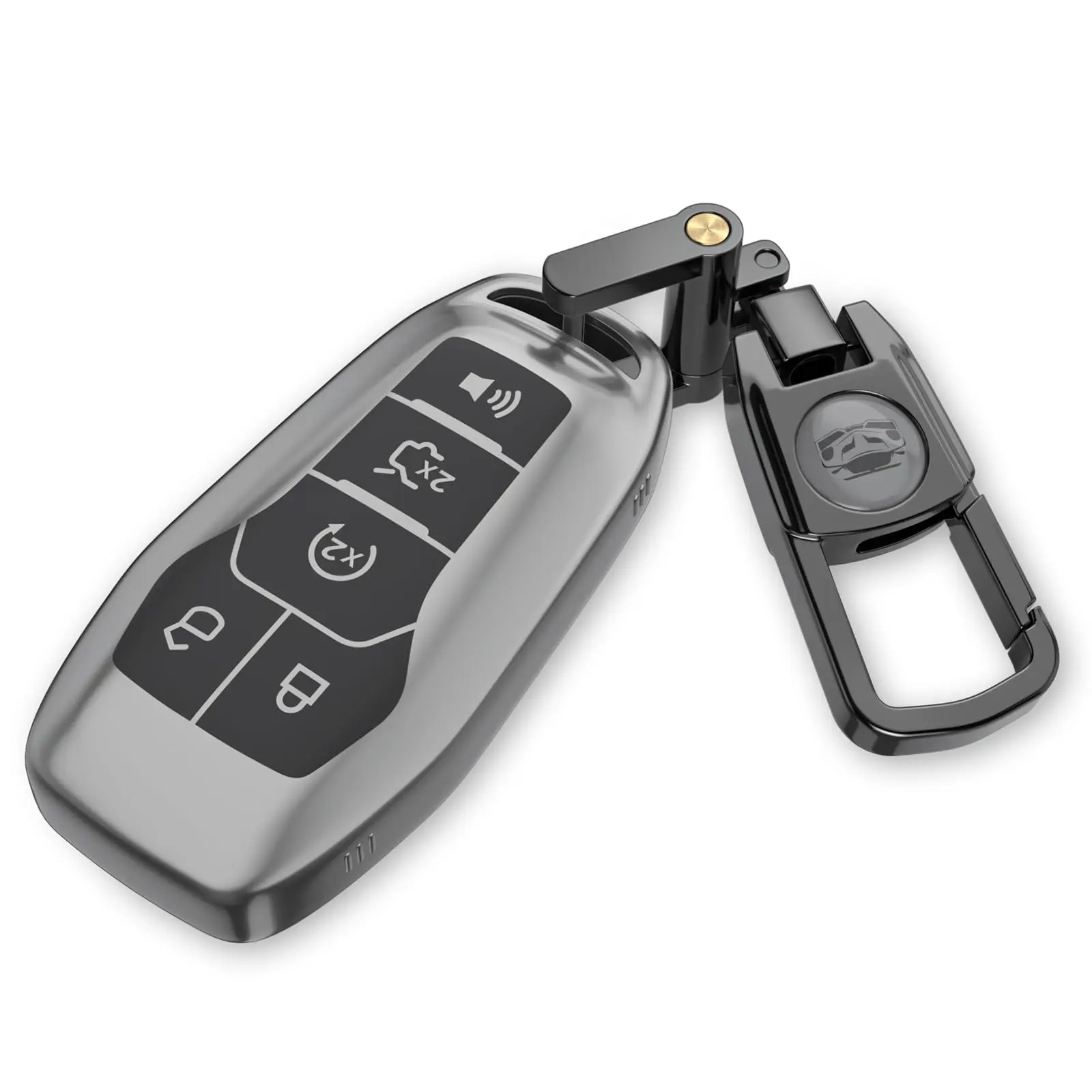 Frosted Matte Gray-model 2