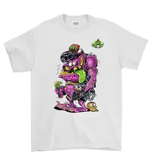 I Work For Nitro! T-Shirt - Ed Roth's Rat Fink