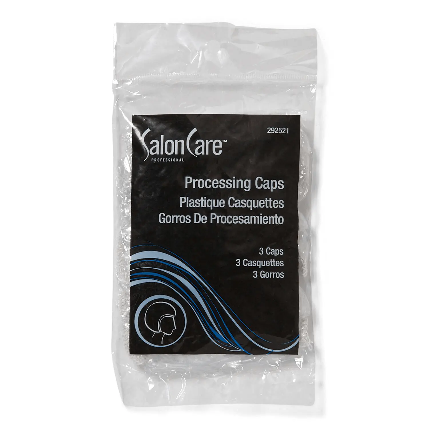 Salon Care Professional Processing Caps 3 Count