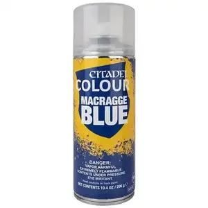 Games Workshop Citadel: MACRAGGE BLUE SPRAY (NAS)