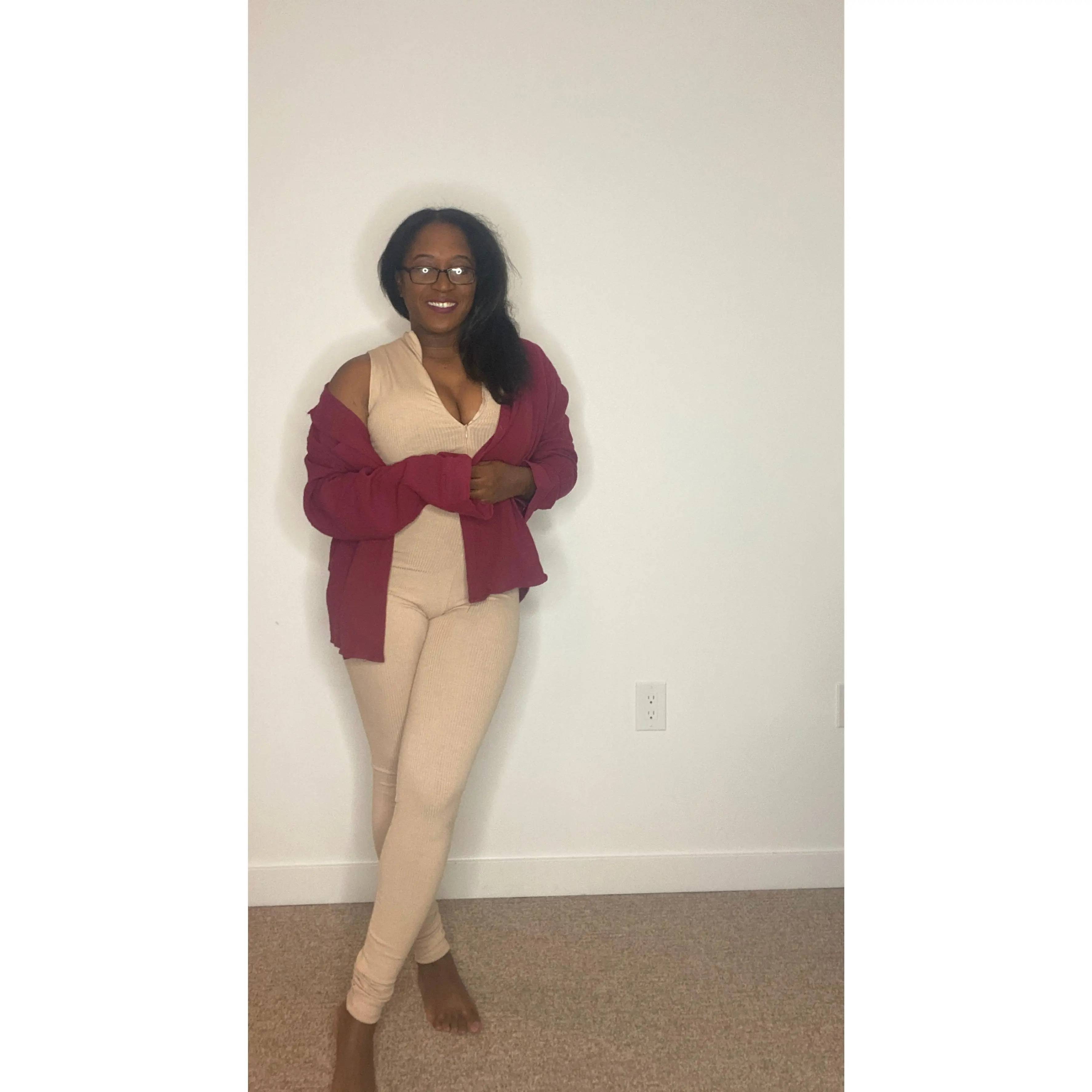 Lux Jumpsuit Cream