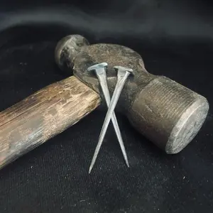 Hand Forged Nails - Decorative blacksmith nails, Ideal for Woodworking, Vintage Restoration Projects