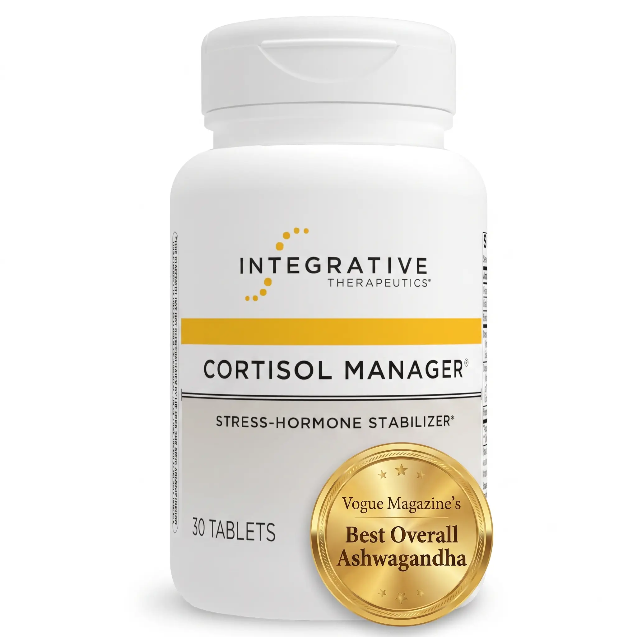 Integrative Therapeutics Cortisol Manager - Adrenal Health Support Supplement for Healthy Stress Response* - Vegan, Dairy-Free & Gluten-Free Integrative Therapeutics Cortisol Manager - Adrenal Health Support Supplement for Healthy Stress Response* - Vegan, Dairy-Free & Gluten-Free