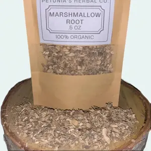 Organic Marshmallow Root | Dried Organic Marshmallow Root | Natural Herb Tea