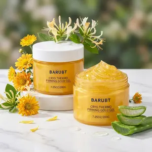 [BARUBT]  Buy 1 Get 1 Free, 15-Day Fast-Acting Firming Gold Cream Hot & Cold Body Gel for Belly, Thighs & Arms, Hydrating Skin Tightening Cream for Toning and Smoothing Appearance Firming Care